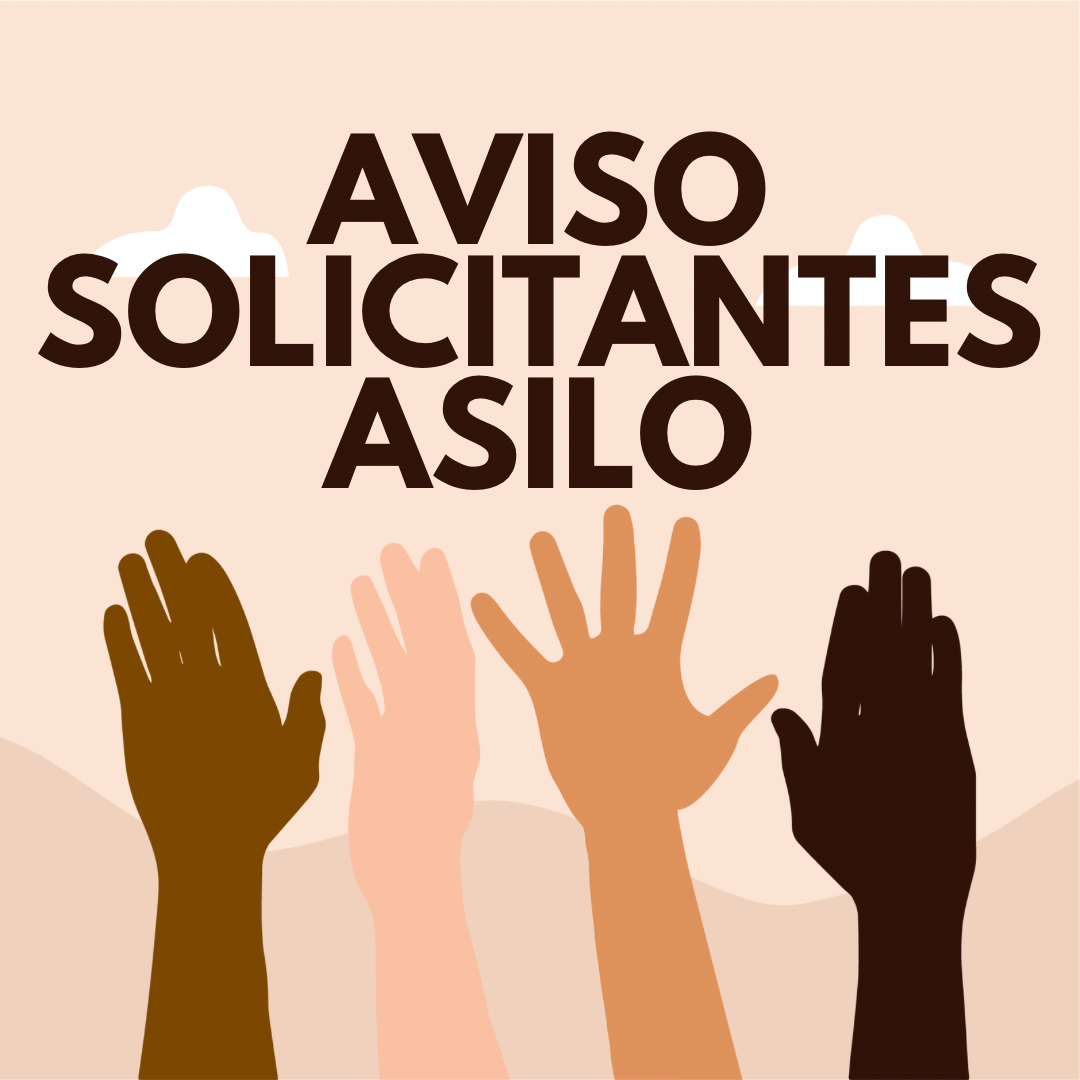 Aviso solicitantes asilo